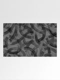Abigail Ahern Nomad charcoal mural 2.5m x 4m - British product