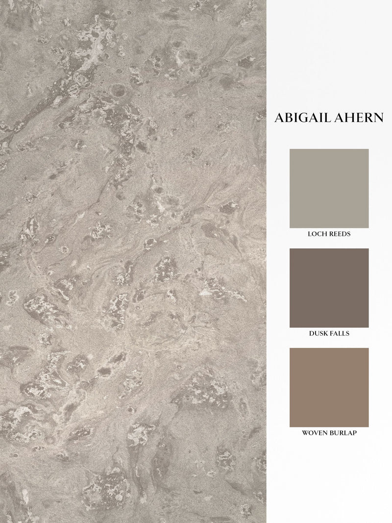Abigail Ahern wallpaper sample Almond Boheme Marble A4 - British product