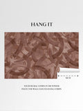 Abigail Ahern Terracotta Nomad wallpaper A4 size, UK version