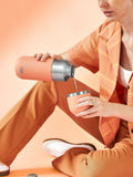 Ion8 Coral vacuum insulated flask and mug set 700ml/300ml, UK version