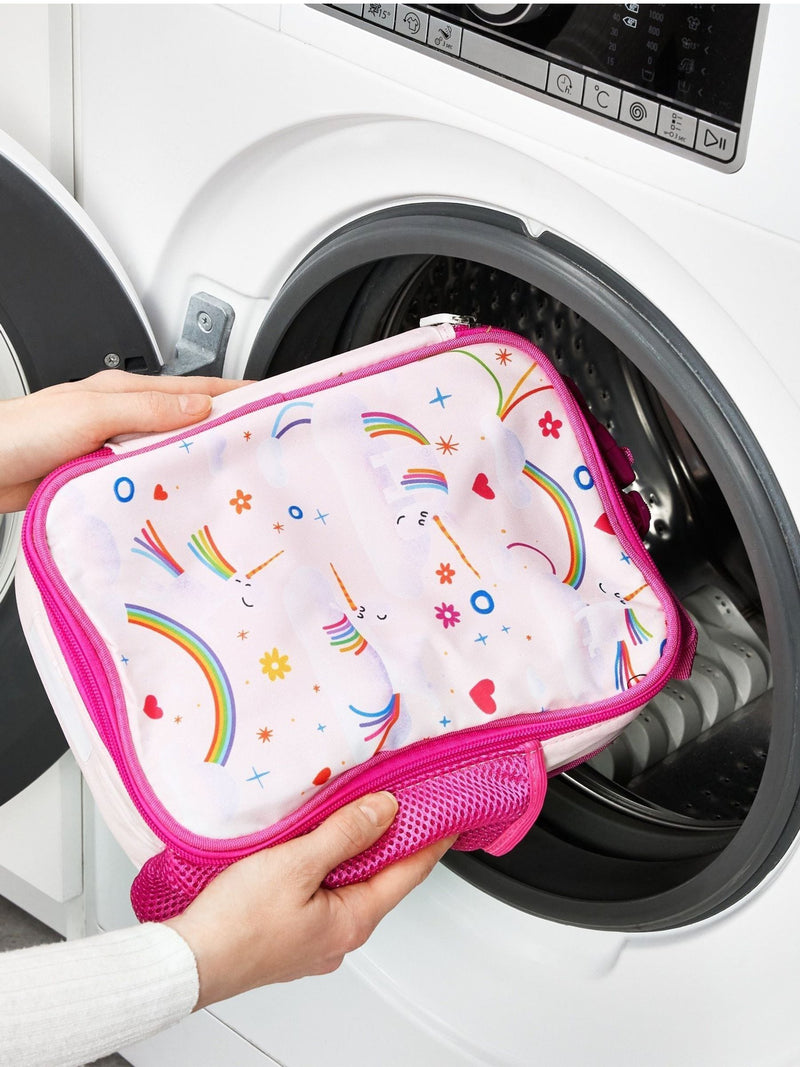 ION8 Unicorn Rainbows lunch bag and leak-proof water bottle bundle 500ml, UK version