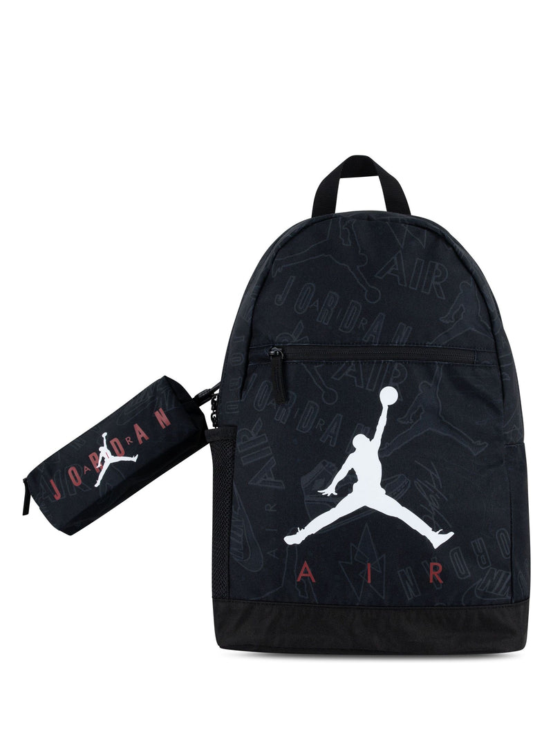Jordan Red Jan Air School Backpack and Pencil Case