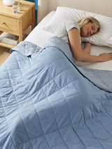 Next Silentnight Blue Restore Cooling Throw 152 x 178 cm- Buy online at McGrocer