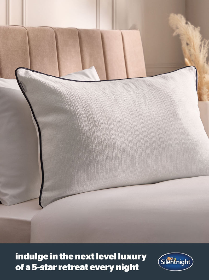 Silentnight Hotel Collection Prestige white pillow (British brand)
