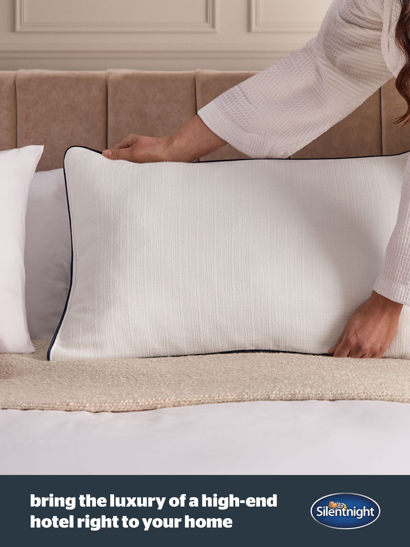 Silentnight Hotel Collection Prestige white pillow (British brand)