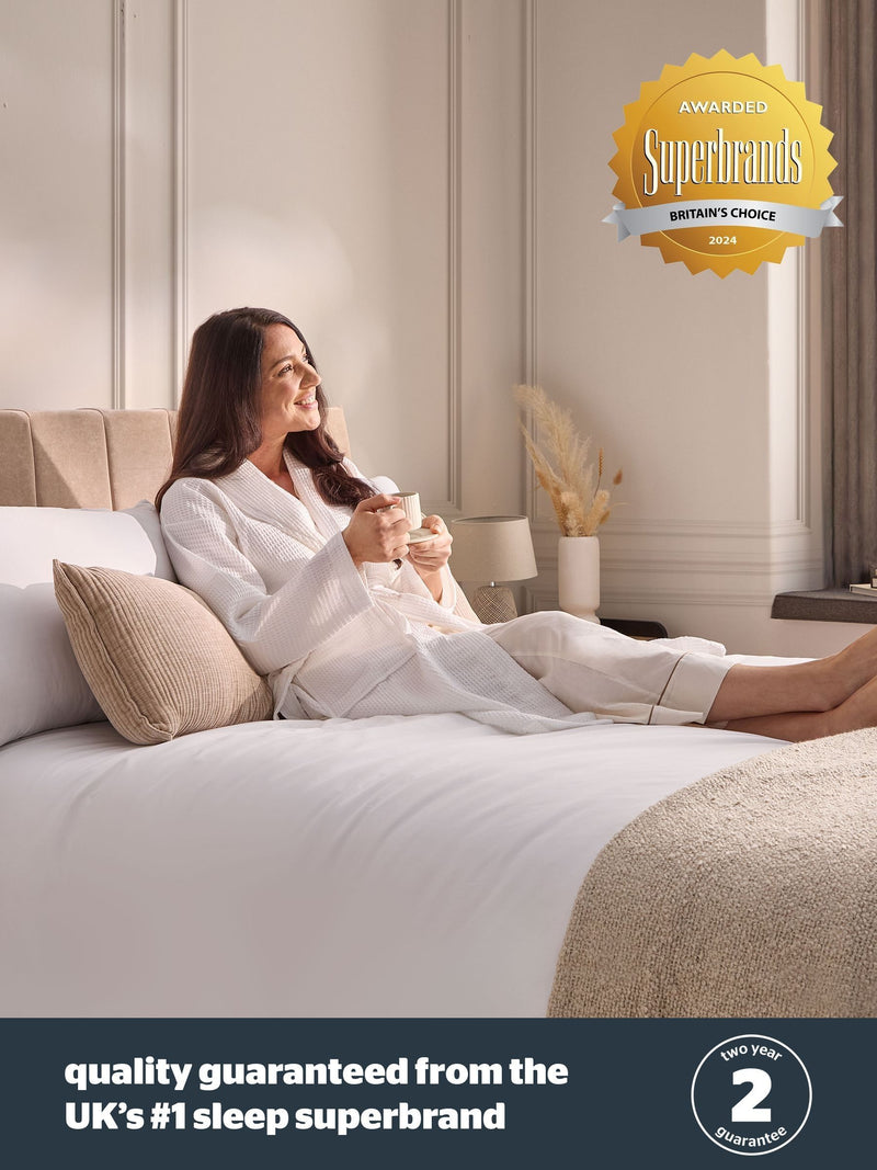 Silentnight Hotel Collection Prestige white pillow (British brand)