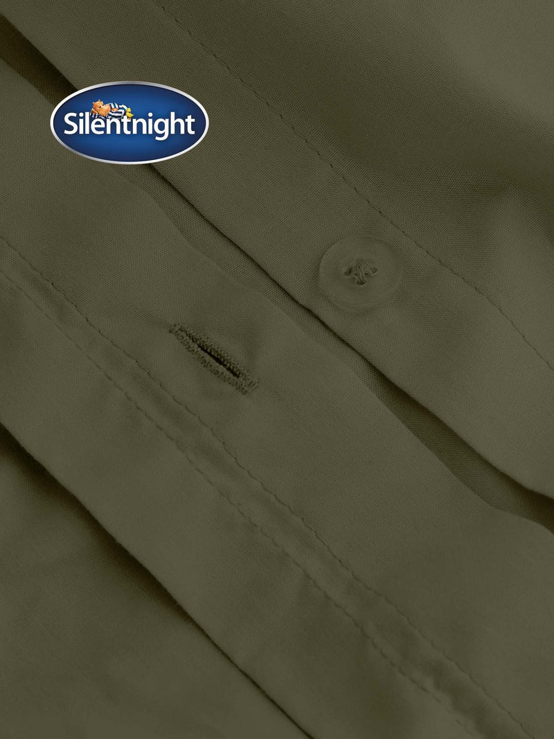 Silentnight Sage duvet set (British brand)