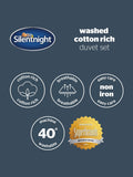 Silentnight Sage duvet set (British brand)