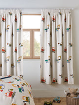 Next Neutral Diggers Pencil Pleat Blackout Curtains- Buy online at McGrocer