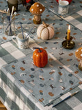 Sophie Allport Soft Teal Paws & Pumpkins placemats set of 2 30x40cm (British brand)
