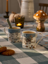 Next Sophie Allport Soft Teal Paws & Pumpkins Mug Standard 275ml- Buy online at McGrocer