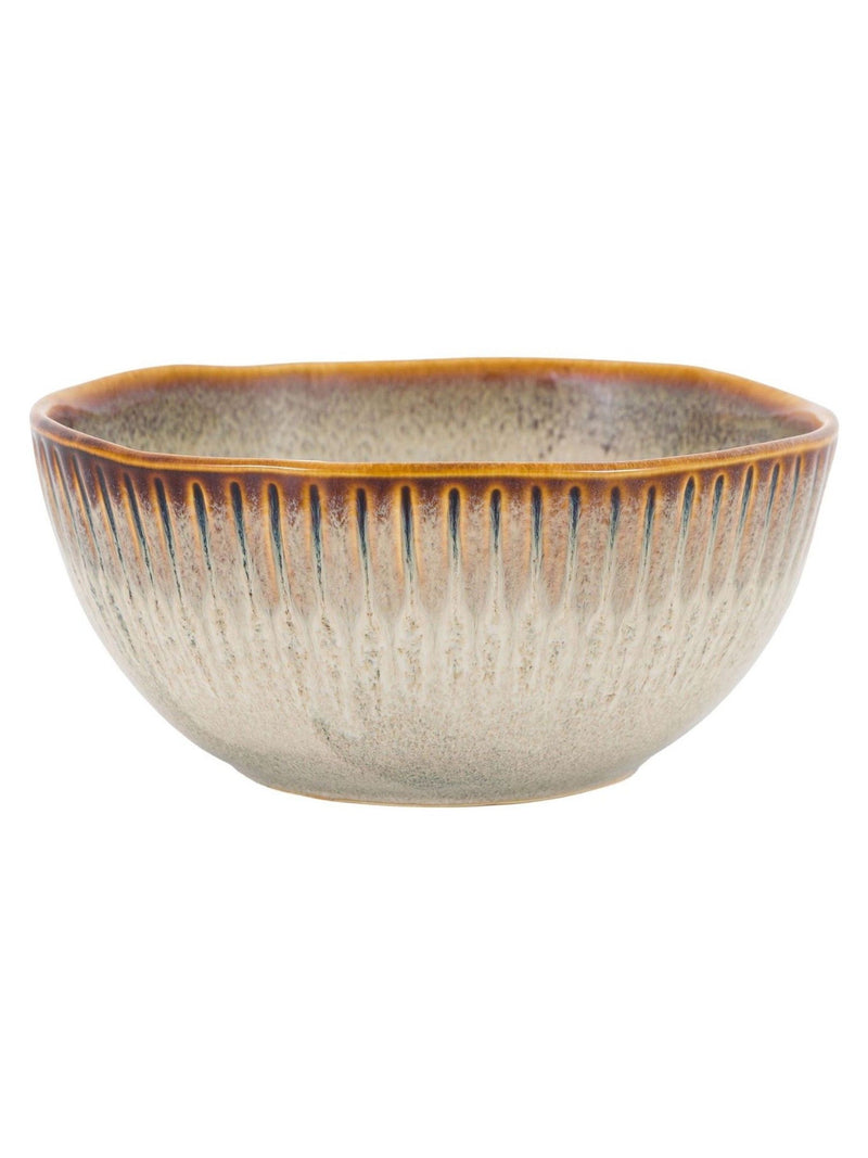 Gallery Home Set of 4 Stone Blair Ridged Bowls