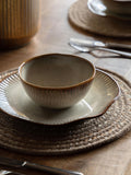 Gallery Home Set of 4 Stone Blair Ridged Bowls