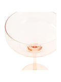 Gallery Home amber coupe glasses set of 4, UK version