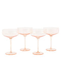 Gallery Home amber coupe glasses set of 4, UK version