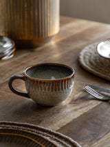Next Gallery Home Stone Rita Ridged Mugs Set of 4- Buy online at McGrocer
