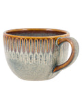 Gallery Home ceramic ridged mugs set of 4, UK version