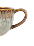 Gallery Home ceramic ridged mugs set of 4, UK version