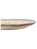 Gallery Home Stone Rita Ridged ceramic side plates set of four 22cm, UK version