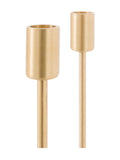 Gallery Home natural marble candle sticks set of 2, UK version