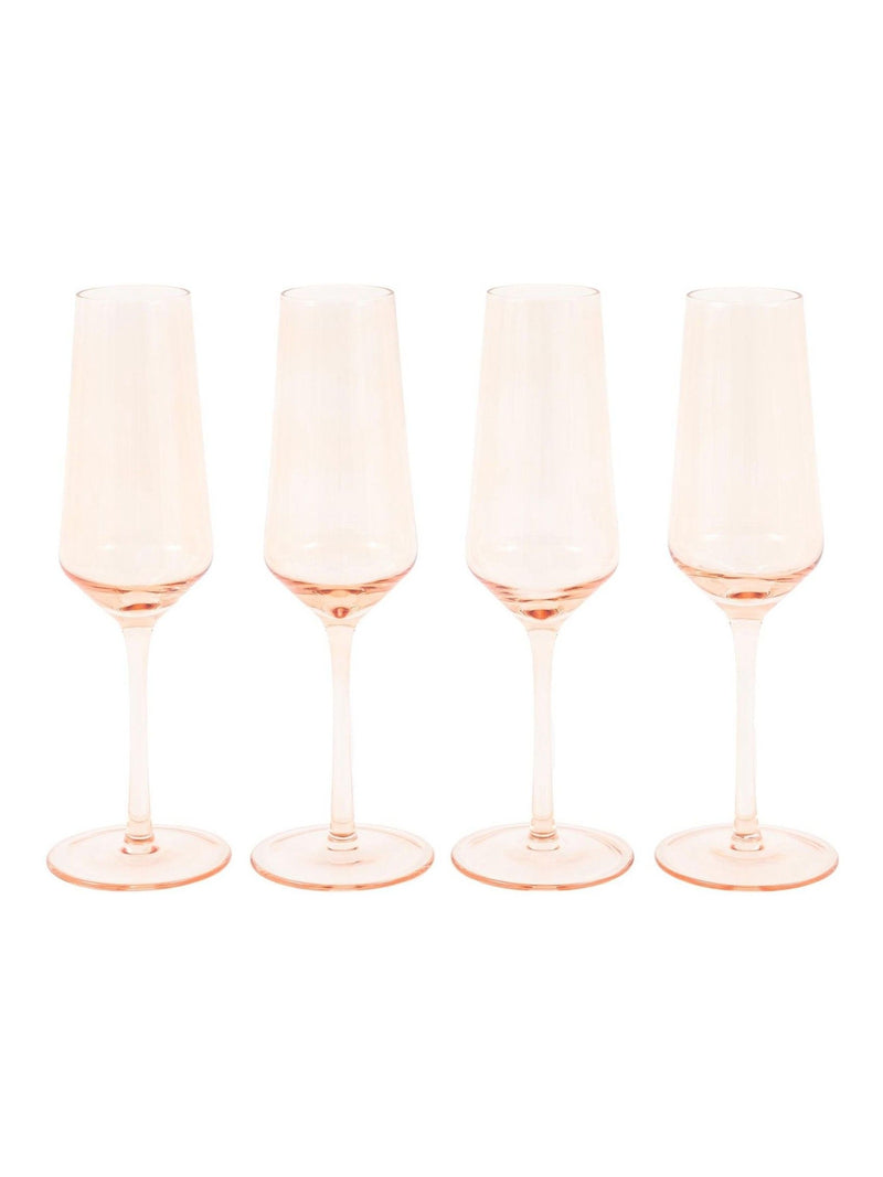 Gallery Home amber champagne flutes set of 4, UK version