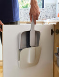 Joseph Joseph wall mounted dustpan and brush, imported from the UK