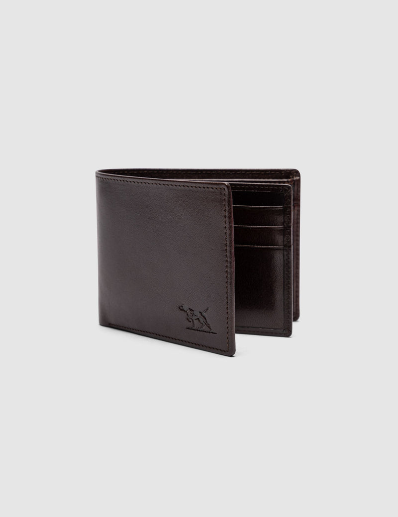 Rodd & Gunn Wardville tri-fold leather wallet with RFID protection (British brand)