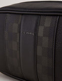 Ted Baker faux leather washbag with carry handle - British product