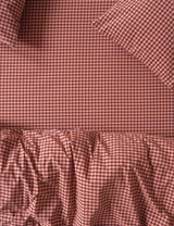 M&S Piglet In Bed Washed Cotton Gingham Fitted Sheet- Buy online at McGrocer