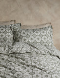 M&S X Fired Earth Washed Cotton Isabelle Printed Bedding Set (British brand)