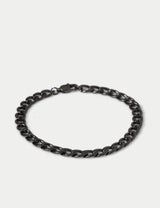 M&S M&S Waterproof Stainless Steel Gunmetal Chain Bracelet- Buy online at McGrocer