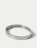 M&S silver tone stainless steel bangle (British brand)