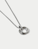 M&S stainless steel pendant necklace silver tone, UK version
