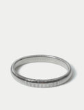 M&S silver tone stainless steel stretch bracelet, imported from the UK