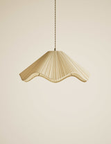 M&S Wave Pleated Easy Fit Ceiling Lamp Shade- Buy online at McGrocer