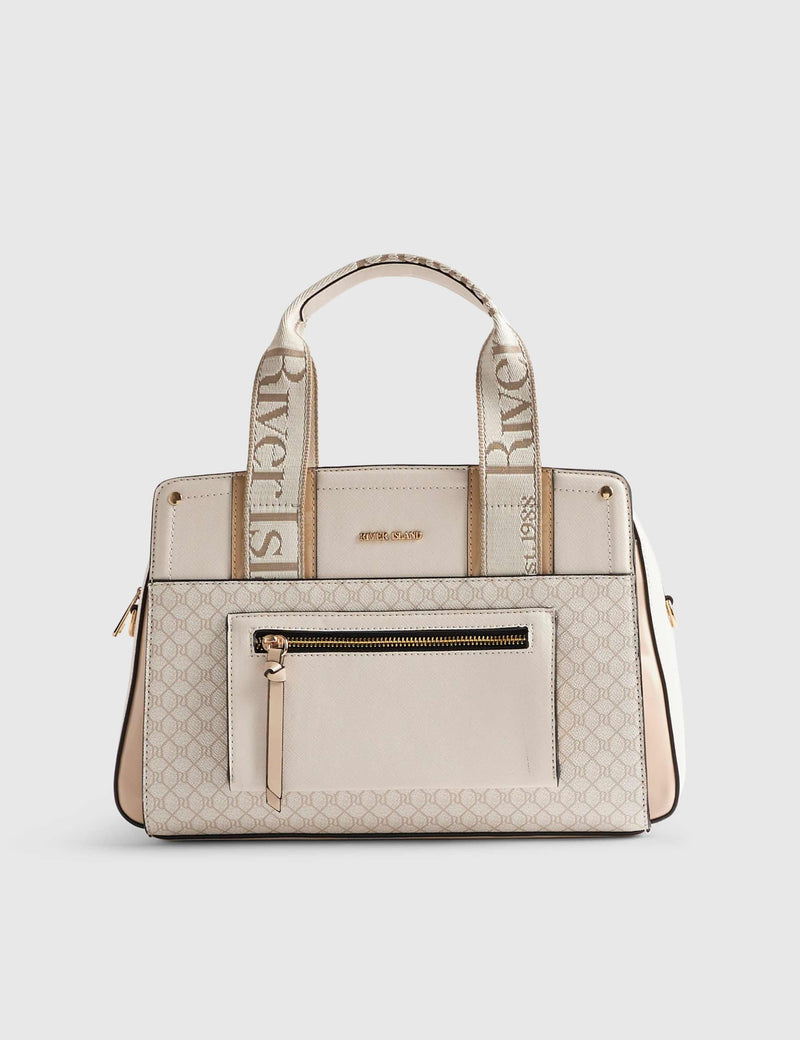 River Island webbing strap cross body tote bag (British brand)