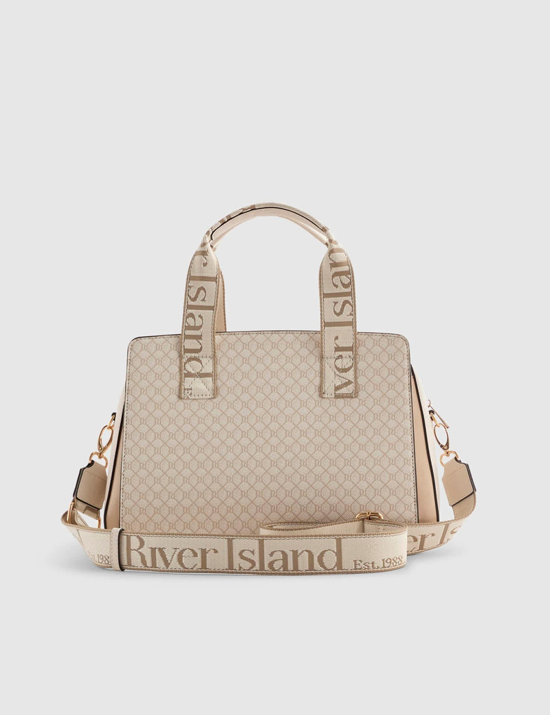 River Island webbing strap cross body tote bag (British brand)