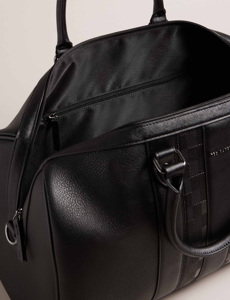 Ted Baker Weekend Bag faux leather checked design, UK version