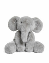 M&S Mamas & Papas Welcome to the World Elephant Grey Fur Soft Toy Regular Size- Buy online at McGrocer
