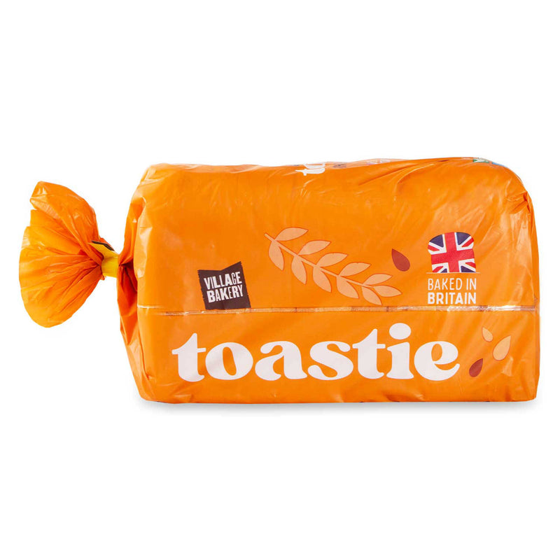 White toastie sliced loaf, British product