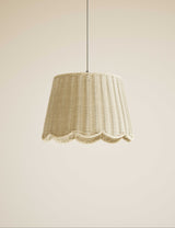 M&S Wicker Scallop Lamp Shade- Buy online at McGrocer