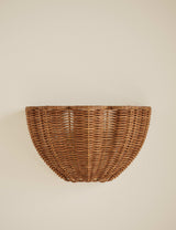 M&S Wicker Wall Light- Buy online at McGrocer