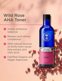 Neal's Yard Remedies Wild Rose AHA Toner 200ml (British brand)