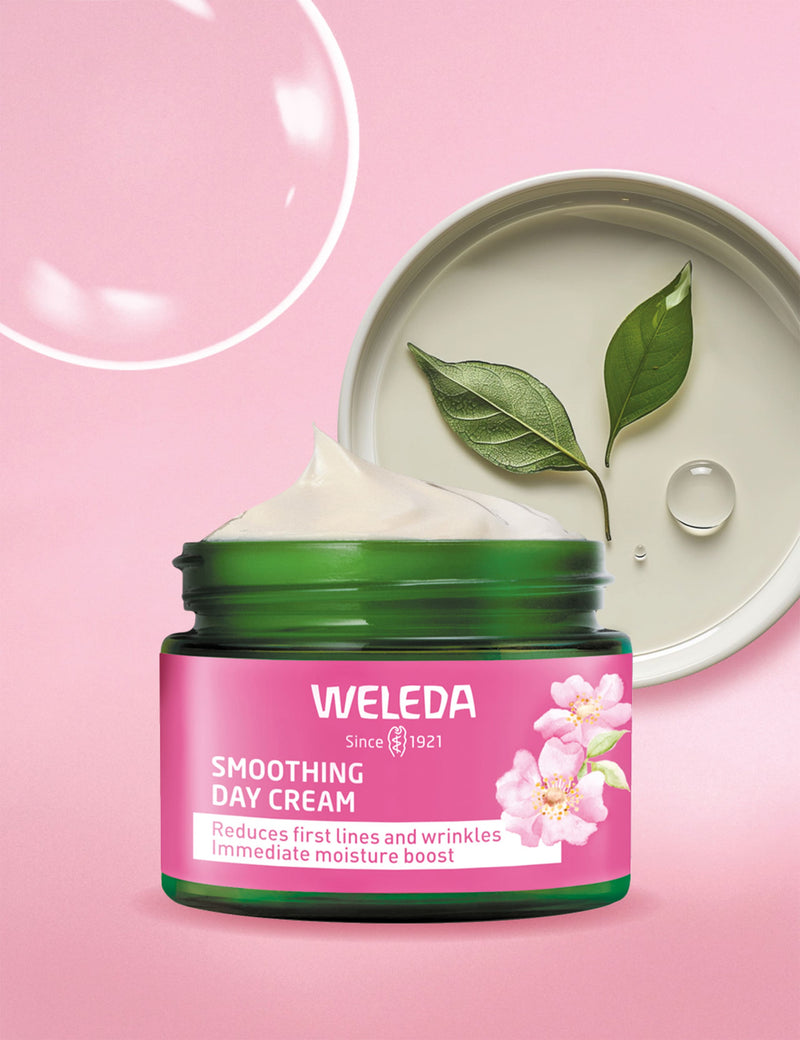 Weleda Wild Rose & White Tea Smoothing Day Cream 40ml (British brand)
