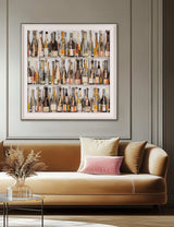 M&S Gallery Direct Wines of the World Square Framed Art 93x93cm- Buy online at McGrocer