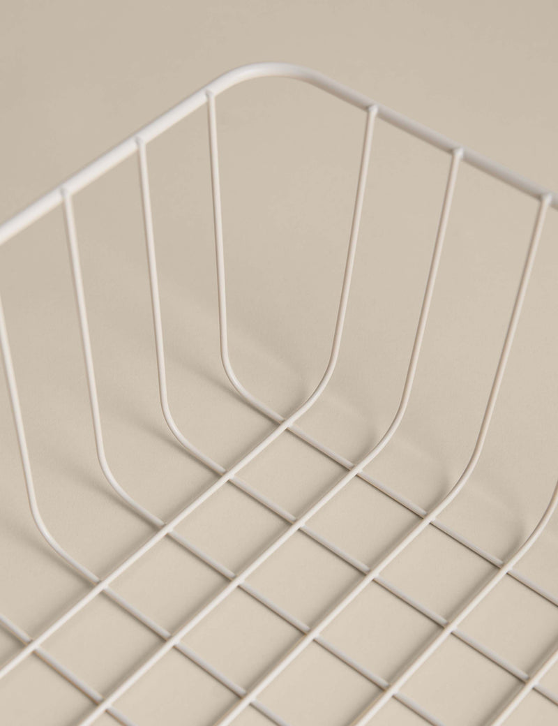 Wire under shelf storage tray, 39 cm length, imported from the UK