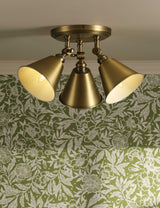 M&S Joules Wollaton Metal 3 Light Plate Spotlight- Buy online at McGrocer