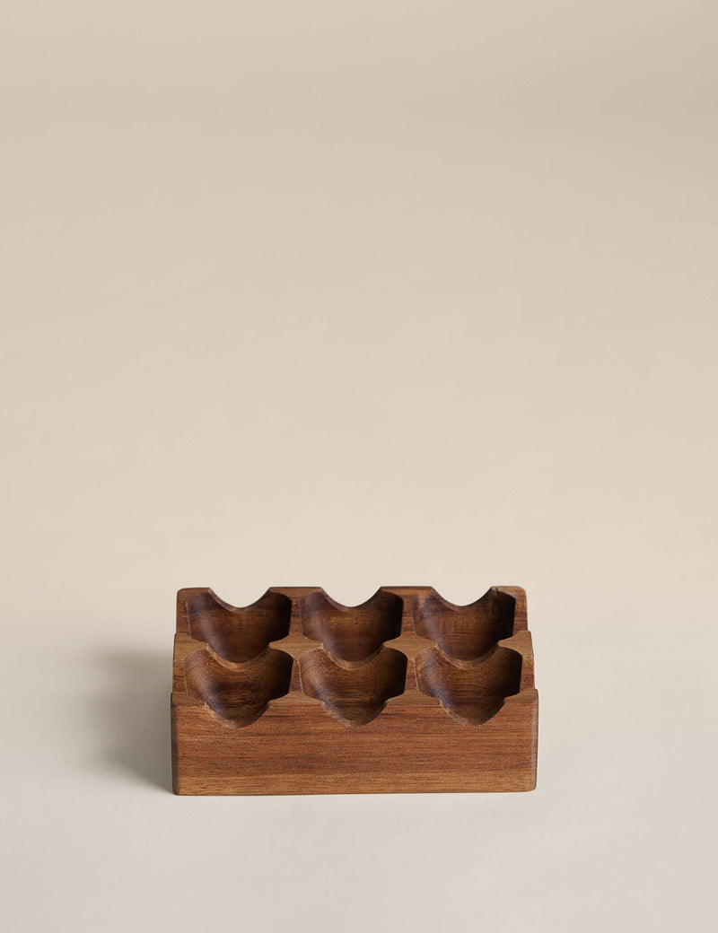 wooden egg holder (British brand)
