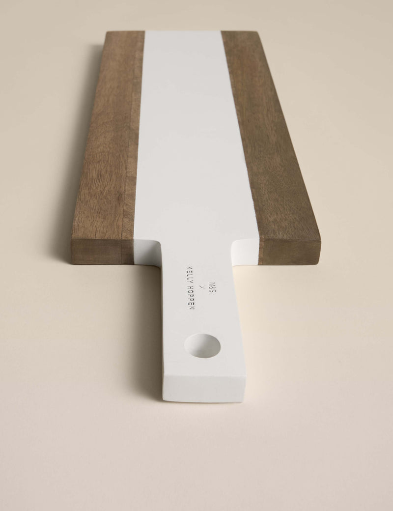 M&S long wooden serving board 50 cm - British product