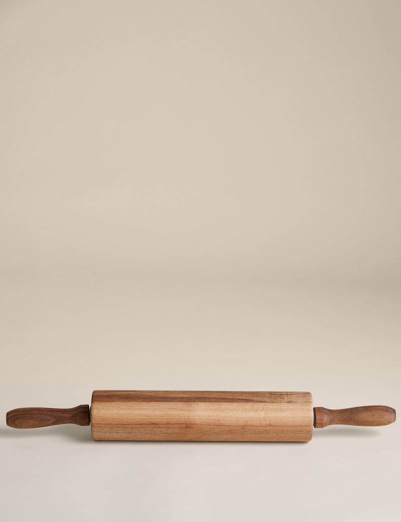 Wooden rolling pin 45 cm (British brand)